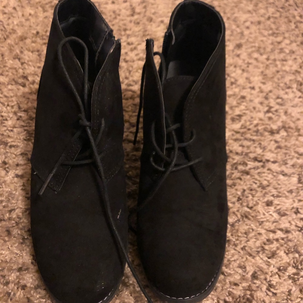 Black booties